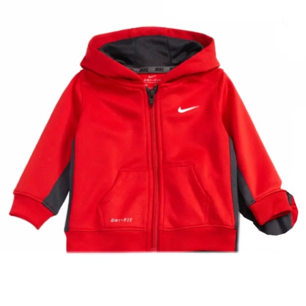 Boys Blue and Grey Therma-Fit Jacket